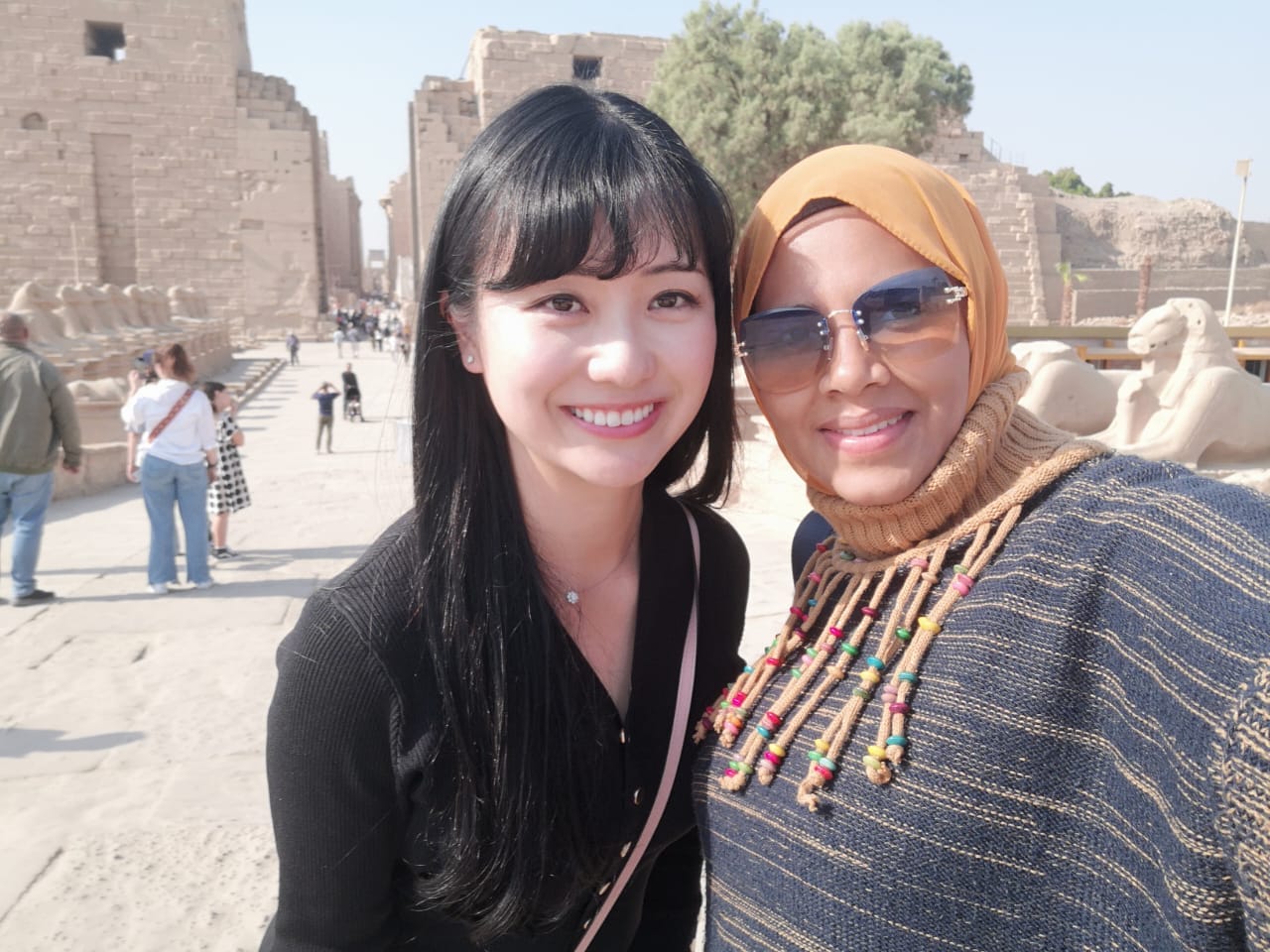 Zeinab on a tour